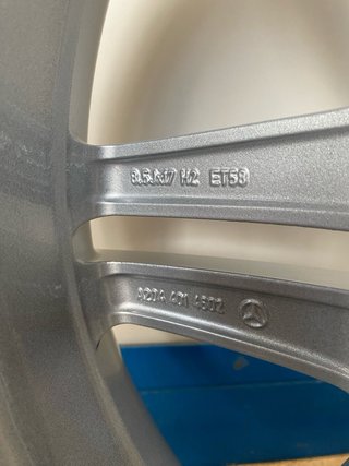 Llantas AMG 17” Doble Medida Mercedes Originales