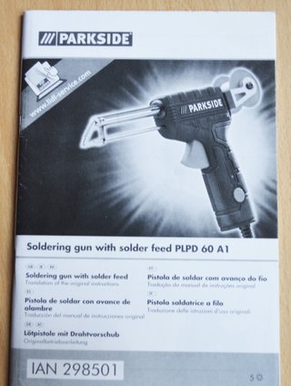 Pistola saldatore Parkside