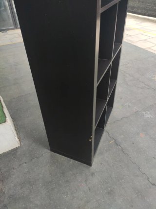 3 Estanterías KALLAX Ikea Marrón