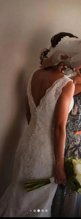 Vestido de Novia Encaje Blanco