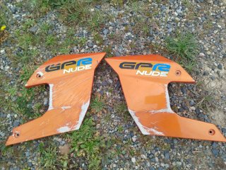 Carenados Derbi GPR Nude (Naranja y Negro)