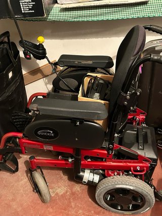 Silla ruedas con motor