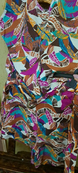 Completo donna gilet S e bermuda M