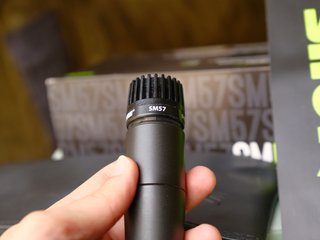 Micrófono Shure SM57 Negro