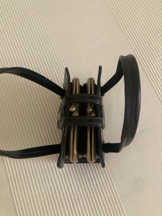 Dos bolsos vintage: marrón y negro