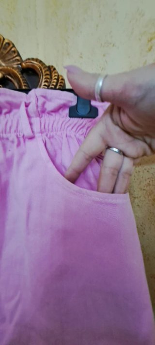 Gonna jeans rosa