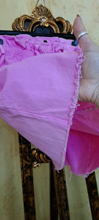 Gonna jeans rosa