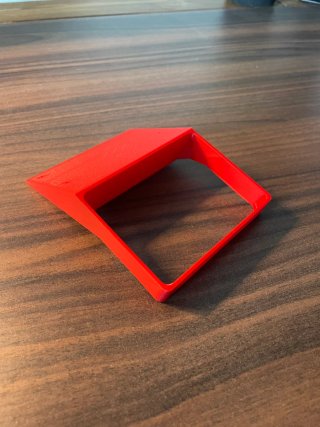 Suporte Stream Deck Mini Mesa Vermelho