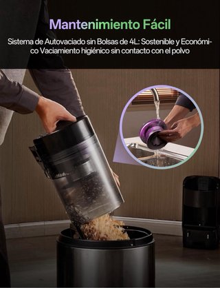 Robot Aspirador y Fregasuelos Vexilar W15 10000Pa