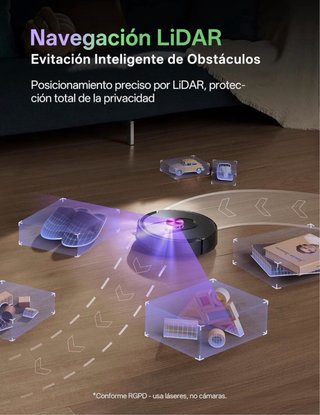 Robot Aspirador y Fregasuelos Vexilar W15 10000Pa