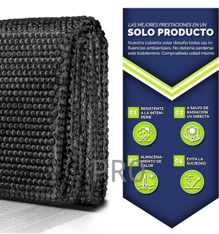 Copertura solare per piscine rotonde - Tillvex