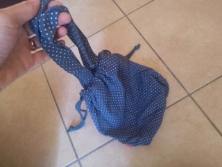 Borsetta Legami blu pois 21x24 cm