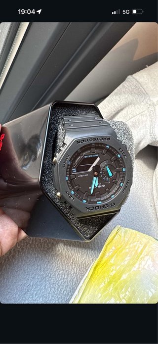 Reloj Casio G-Shock Negro y Azul