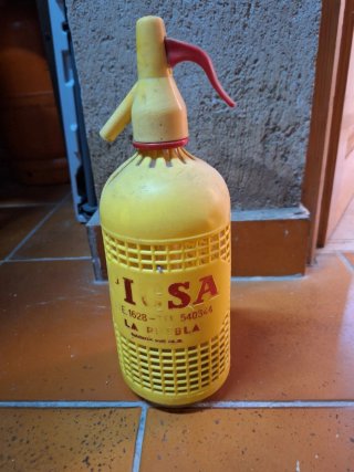 Botella sifón Picsa La Puebla