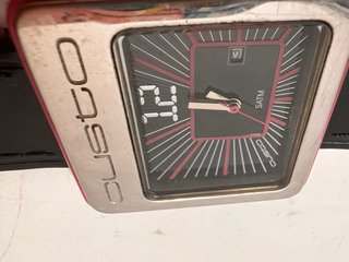 Reloj Custo Barcelona Negro y Rosa