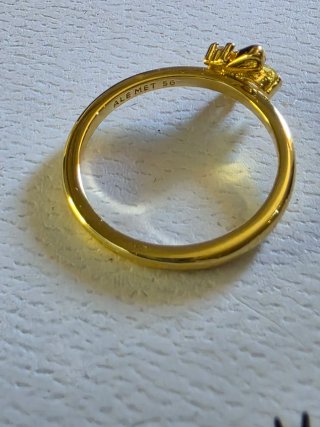 Anillo Pandora Abeja con Diamante