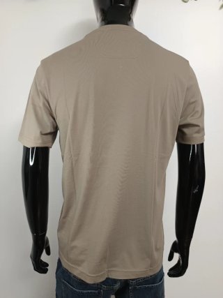 Camiseta BOSS Beige Logo Grande