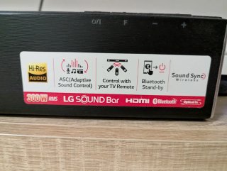 Barra de Sonido LG SJ4 300W RMS