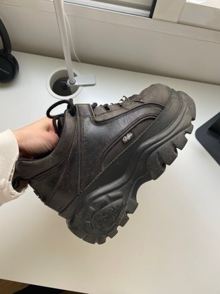 Zapatillas Buffalo plataforma negras