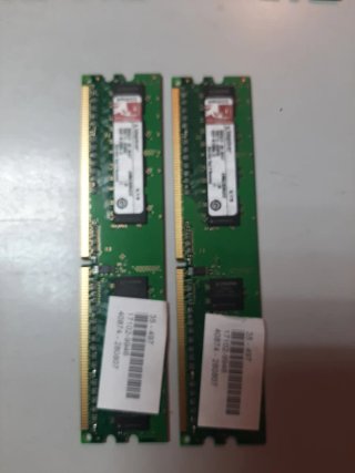 Lote de Memorias RAM DDR y DDR2