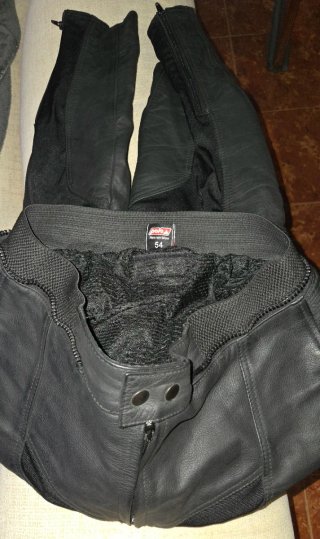 Pantalones Moto Cuero Firefox Spice