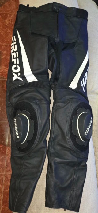 Pantalones Moto Cuero Firefox Spice