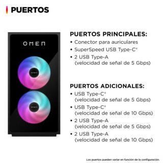PC Gaming HP OMEN RTX 5060 Ti 16GB 32GB RAM