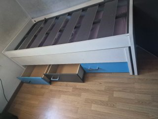 Cama nido con 3 cajones