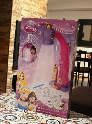 Proyector Dibujo Disney Princess Rosa/Morado
