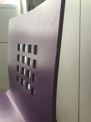 Silla de escritorio infantil morada