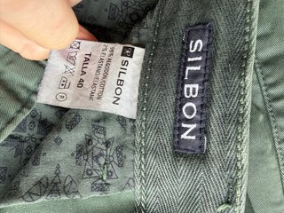 Pantalón Silbon Verde Talla 40