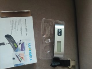 Báscula digital de equipaje LUXEBELL