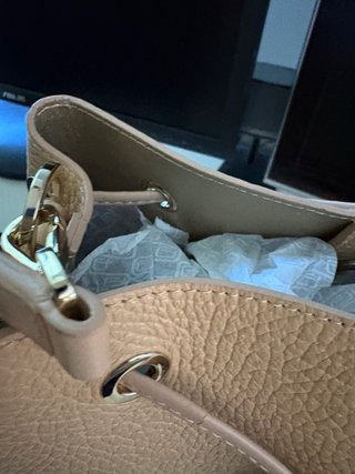 Borsa pelle beige Cavalli Class