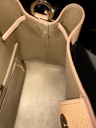 Borsa pelle beige Cavalli Class