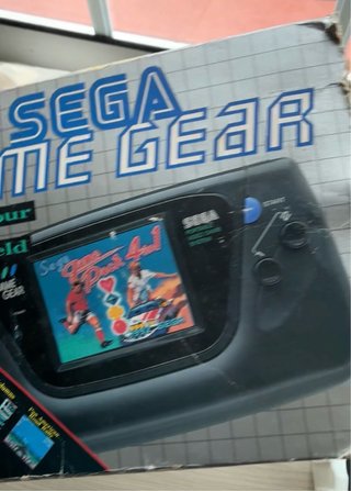 Caja Sega Game Gear + mickey