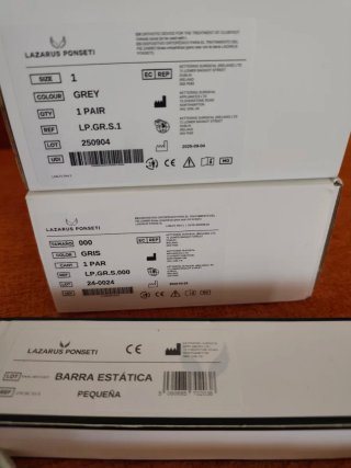 Botas ponseti con barra