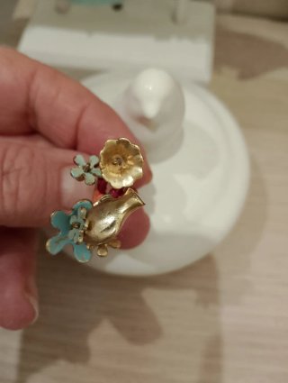 Anello acciaio smaltato regolabile