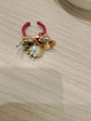 Anello acciaio smaltato regolabile