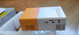 Proyector LED Blanco y Amarillo