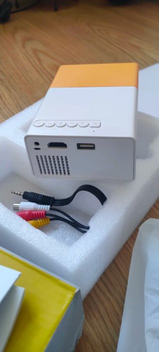 Proyector LED Blanco y Amarillo