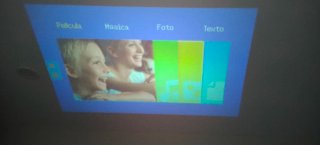 Proyector LED Blanco y Amarillo