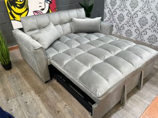 Sofá Cama Gris 134cm