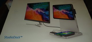 SOPORTE+CARGADOR iPad Pro/Air  StudioDock Kensingt