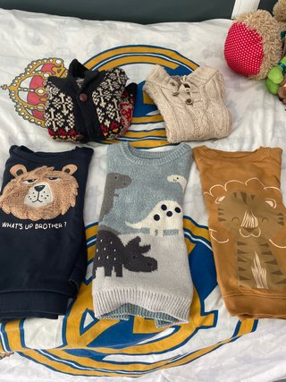 Lote de jerséis para niño 5 años