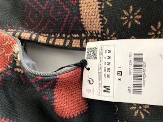 Abito Zara Patchwork Taglia M