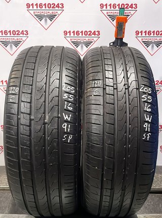 205 55 16 W PIRELLI RUEDA AL 90% VIDA UTIL