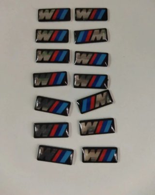 10 Pegatinas llantas bmw
