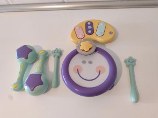 Tambor, xilófono y maracas Imaginarium