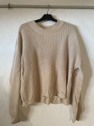 Jersey crema talla única