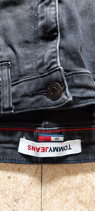 Pantalones vaqueros negros Tommy Hilfiger